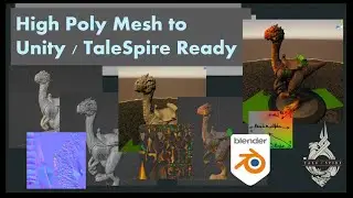 High Poly to Unity / Taleweaver Ready - Playlist Introduction