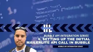 Setting up the initial MailerLite API configuration in Bubble.io