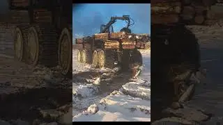LESOVOZ ТРОМ 20 УЭС груз 8-10 тонн #Shorts