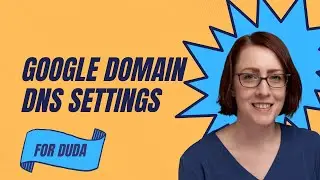 Google Domain DNS Settings For Duda