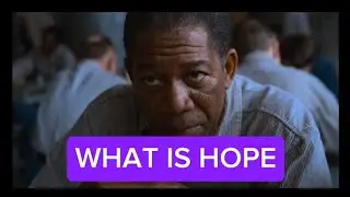 WHAT IS HOPE?? SHAWSHANK REDEMPTION #shawshankredemption#morganfreeman #india #hollywood #trending