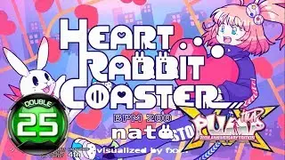 [PUMP IT UP XX] Heart Rabbit Coaster D25 ✔