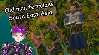 Terrorizing the rest of SEA. Crusader Kings 3 Throne of the God King. [Fire Ghost]