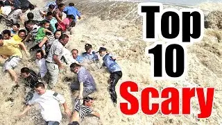Top 10 Scary Moments Ever Caught on Camera