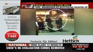 Caught on cam Goons molest girl, beat up male friend outside Pune pub