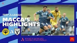 Wellington Phoenix v Macarthur FC - Macca's® Highlights | Isuzu UTE A-League