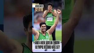 Nadeem Ashraf  A New Javelin Throw Olympic Record Was Set #shortsfeed #shorts