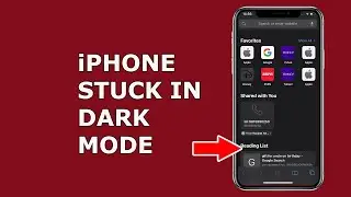 iPhone stuck in Dark Mode | How to bring iPhone out of dark mode