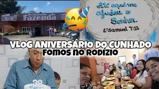 VLOG COMEMORANDO O ANIVERSÁRIO DO CUNHADO