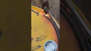 cutting drum #welder #fabrication #youtubeshorts #welderman #youtube #viral #fabrikasi #kreatif