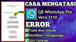 Cara Mengatasi Gb WhatsApp Error