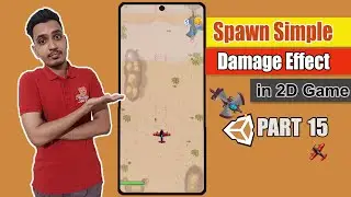 Simple Damage Effect on Collision - Plane Shooter Game Part15