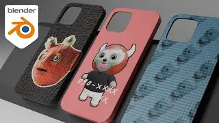 【Blender】Phone Case