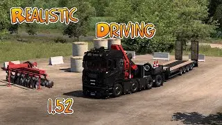 Magdeburg--- Travemünde / Realistic driving ETS 1.52