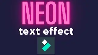 Filmora Tutorial: Neon Text Animation Intro (Filmora Tutorial Hindi) | Asadi Sandhu
