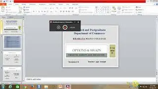 Financial Markets and Derivative Module 5 (1/4)