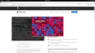 Intellij IDEA installation in Fedora 34 - No Commentary.