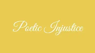 Raul - Poetic Injustice (Audio)