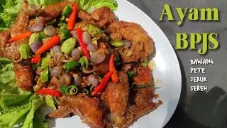 Resep Ayam BPJS gurih, sedap, harum, nikmat dijamin nasi sebakul gak cukup 🤭