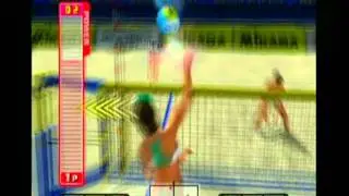 Beach Spikers - Intro and Gameplay (Nintendo Game Cube)