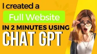 Create full website with 3 column in 2 minutes using ChatGPT | Create website using ChatGPT #chatgpt