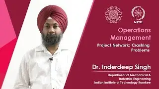 Lecture 40 Project Network: Crashing Problems