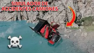 Choques de Camiones - Simulador de Choques - Choques de Autos 2024 - Beamng Drive - destrucción