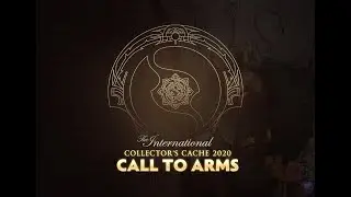 Dota2 Battle Pass 2020 Collecter's Cache Call to Arms All Hereos Set 1