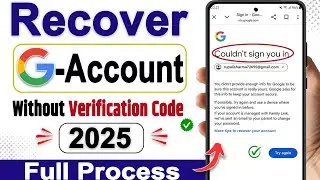 Gmail recovery without verification code | 2step verification Gmail forgot password