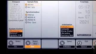 Behringer X32 Seatings tutorial