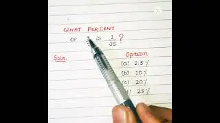 What Percent of 2/7 is 1/35 ? 
