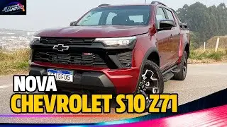 NOVA CHEVROLET S10 Z71 2025 - BEBE MAIS DIESEL QUE RANGER E HILUX? EU ESPERAVA UM POUCO MAIS!
