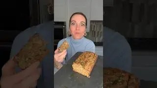 I can’t stop making this delicious Healthy Zucchini Banana Bread #shorts