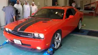 Dodge Challenger SRT8 2008 on the Dyno Kuwait