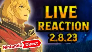 AYO ALVIS IS EVIL?! - Live Reaction to Nintendo Direct 2.8.23
