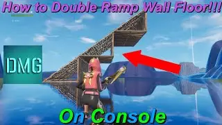 Fortnite How To: Double Ramp Wall Floor on Console