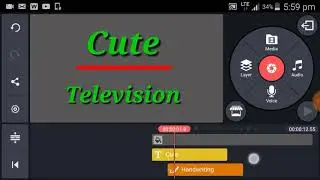 How to to create intro video king master