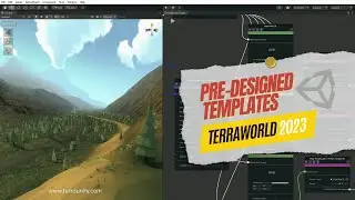 The Easiest Way to Create Real-World 3D Scenes & Terrains in Unity - TerraWorld Templates & Biomes