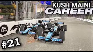 TEAMMATES COLLIDE, TENSIONS HIGH|| KUSH MAINI TO F1 PART-21