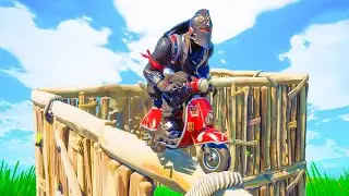ПОСТРОЙ ПУТЬ ИЗ СТЕНОК ЧТОБЫ ВЫЖИТЬ В FORTNITE - ИГРЫ ЖЕНЬКА