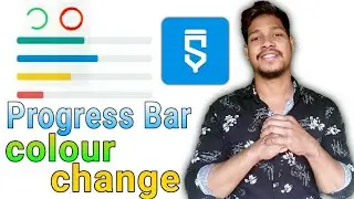 Progress bar colour change in sketchware/Aaura Technical