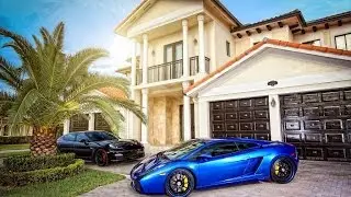 The Mansion Materialist with Lamborghinis