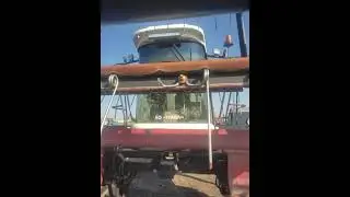 Светодиодная балка с Алиэкспресс на комбайн Ростсельмаш