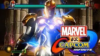 【ノヴァ】必殺技ハイパーコンボ【MVC INFINITE】