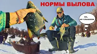 Как нарушить НОРМЫ ВЫЛОВА. Рыбалка в чапаевских лугах.