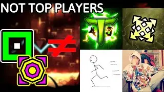These AREN'T "Top" Geometry Dash Players | Mdog5