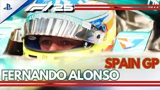 F1 2025 Season - Fernando Alonso Spain Catalunya GP, Ultra Immersive Realistic Race | PS5  Gameplay