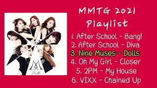 MMTG 2021 Concert Playlist