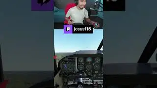 Taking off in the piper commanche in MSFS | jesusf15 on #Twitch