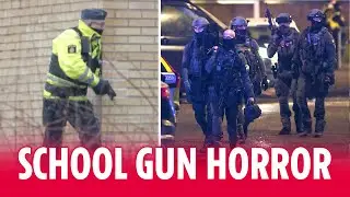 ‘Several dead’ as school shooter goes on rampage with terrified students barricaded in classrooms
